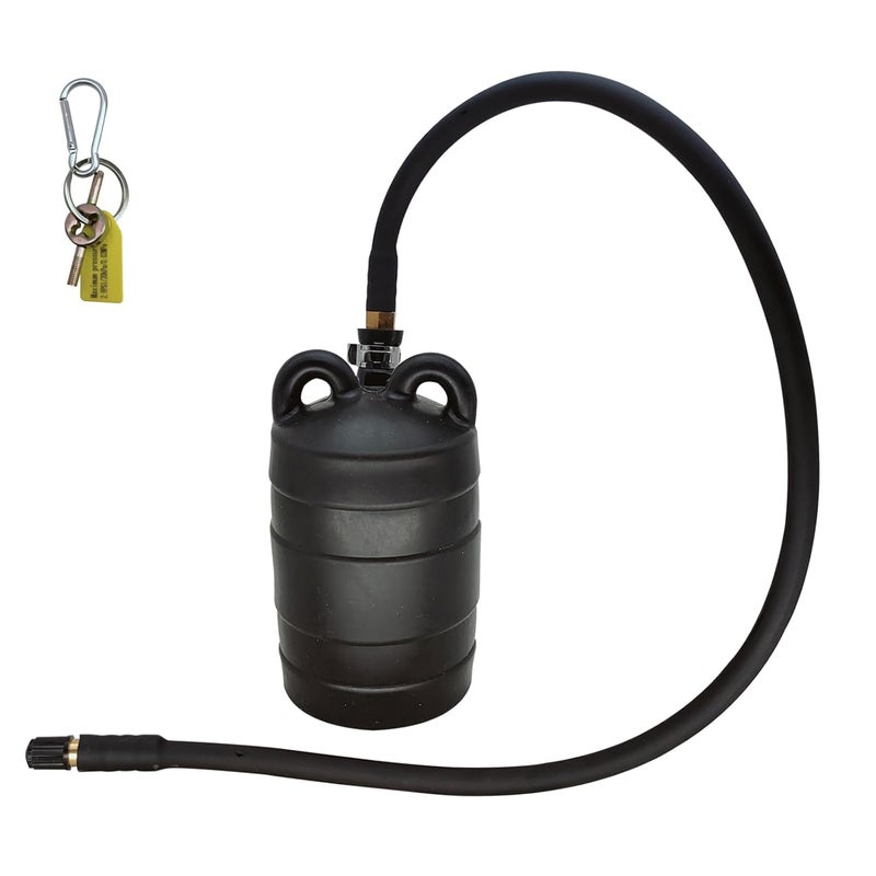 ROLING Test Plug Plumbing,Sewer Test Plug,Inflatable Pipe Plug Balloon Plug,Pipe Test Plug,Plumbing Balloon Plug,with an Extended air Pipe. (3 inch) - Image 1